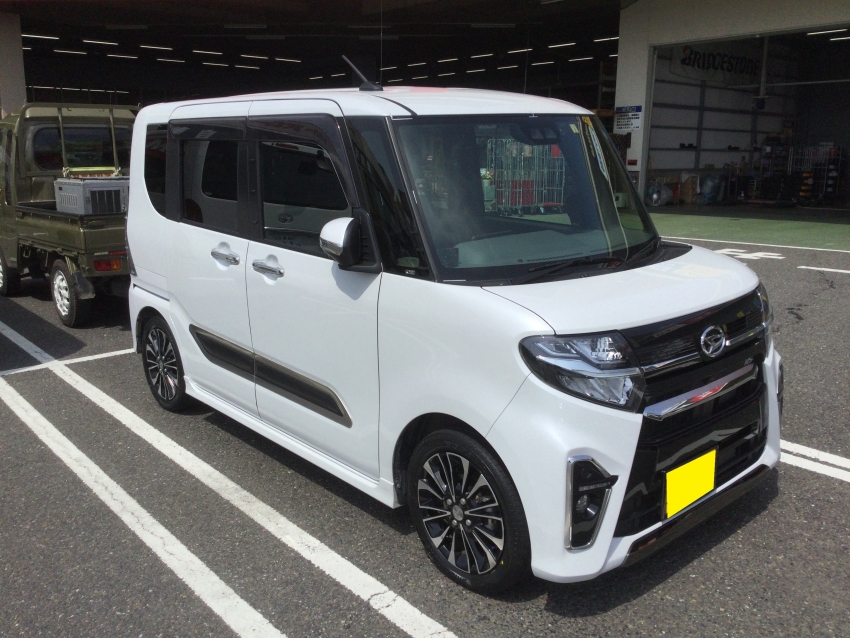 静かな車内空間を演出！REGNO GR-Leggera‼ダイハツ タント カスタム｜バロータイヤ市場羽島インター店｜タイヤ・スタッドレス・オールシーズンが安いタイヤ専門店